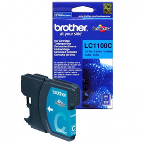 Brother LC1100C inktcartridge cyaan -origineel-