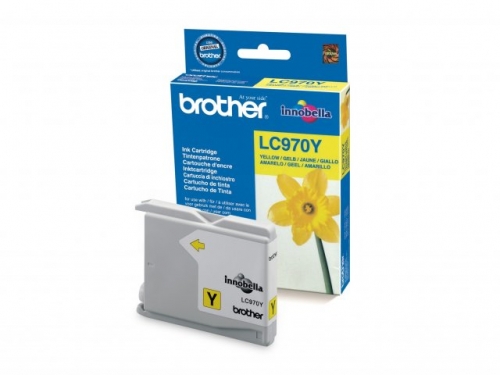 Brother LC970Y inktcartridge geel -origineel- Brother LC970Y inktcartridge geel -origineel-