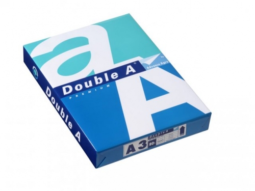 Double A Paper papier A3 80g/m� wit 1 pak 500 vel