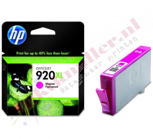 HP 920XL inktcartridge magenta hoge capaciteit 6ml. origineel