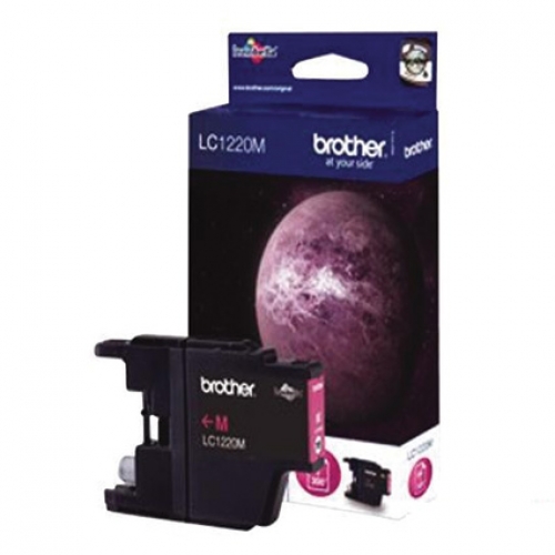 BROTHER LC-1220M ink cartridge magenta, 300 pagina's - origineel BROTHER LC-1220M ink cartridge magenta, 300 pagina's - origineel