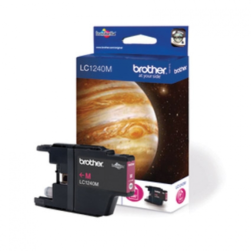 BROTHER LC-1240M ink cartridge magenta, 600 pagina's - origineel BROTHER LC-1240M ink cartridge magenta, 600 pagina's - origineel
