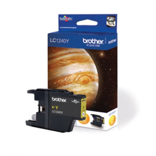BROTHER LC-1240Y ink cartridge geel, 600 pagina's - origineel BROTHER LC-1240Y ink cartridge geel, 600 pagina's - origineel