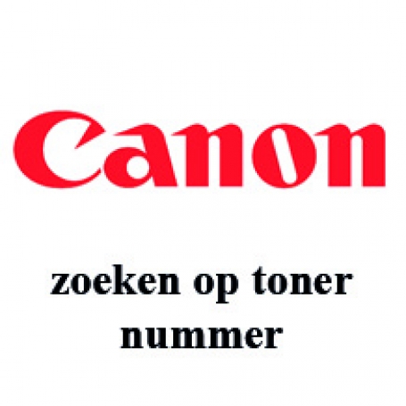 Canon Zoeken op toner nummer