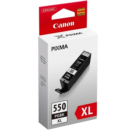 Canon PGi550PGBK XL inktcartridge 22ml. pigment zwart - origineel