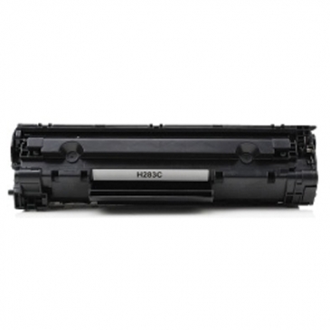 Compatible voor HP CF283A - 83A toner zwart, 1.500 pagina's - huismerk