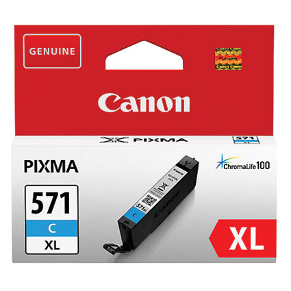 Canon CLI571X XL cyaan inkt cartridge origineel