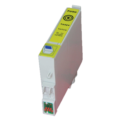 Compatible - Epson T0484 inktcartridge yellow