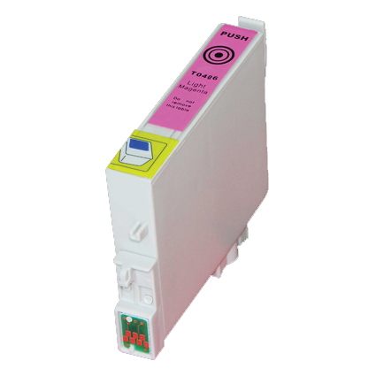 Compatible - Epson T0486 inktcartridge licht magenta