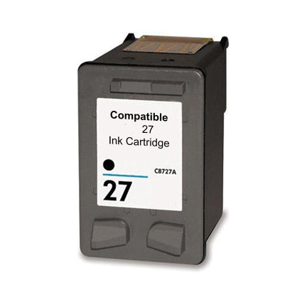 Compatible voor HP 27 zwart 19ml. 1 inktcartridge