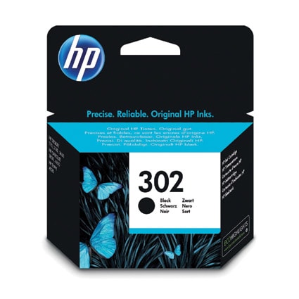HP302 zwart inktcartridge origineel