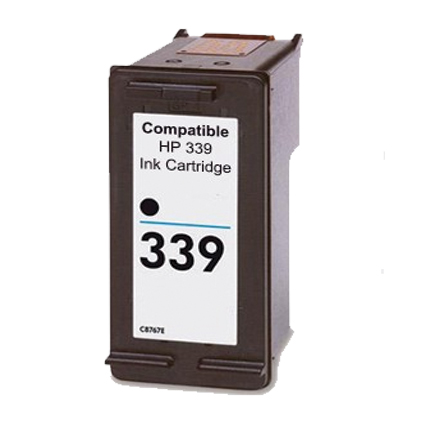 Compatible voor HP 339 zwart HC 23ml. inktcartridge