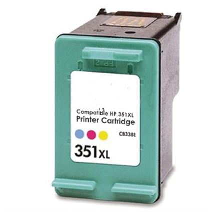 Compatible voor HP 351XL kleur HC 18ml. inktcartridge