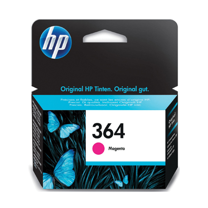HP 364 (CB319EE) magenta 3 ml. inktcartridge Origineel
