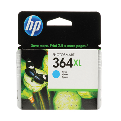 HP 364XL (CB323EE) cyaan inktcartridge Origineel