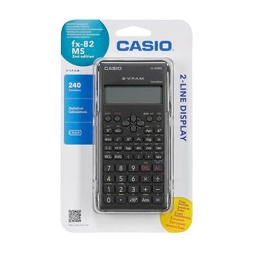 koop Casio wetenschappelijke rekenmachine FX-82MS bij inktknaller.nl