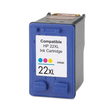 Compatible voor HP 22 kleur 18ml. inktcartridge