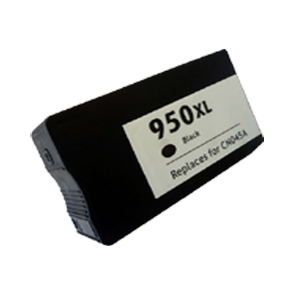 Compatible voor HP 950XL inktcartridge 75 ml. zwart HC