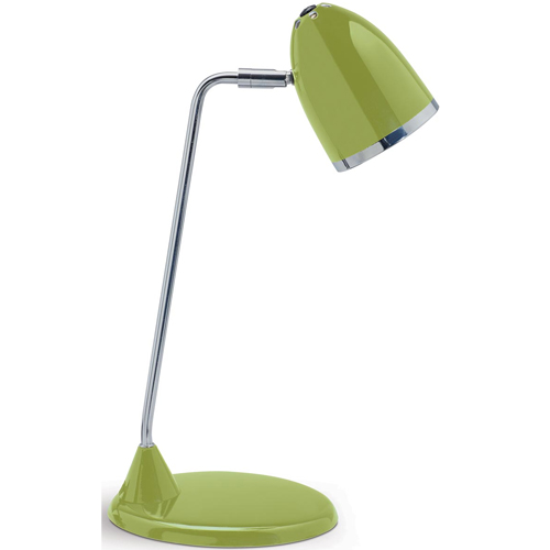 MAUL bureaulamp spaarlamp Starlet warmwit licht op voet, groen