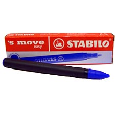 Stabilo-rollerball's Move Easy blauw 0.5 mm refills 3 x