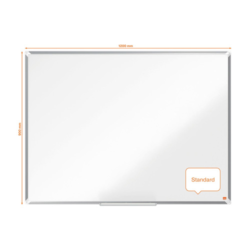 Nobo Premium Plus magnetisch whiteboard 120 x 90 cm