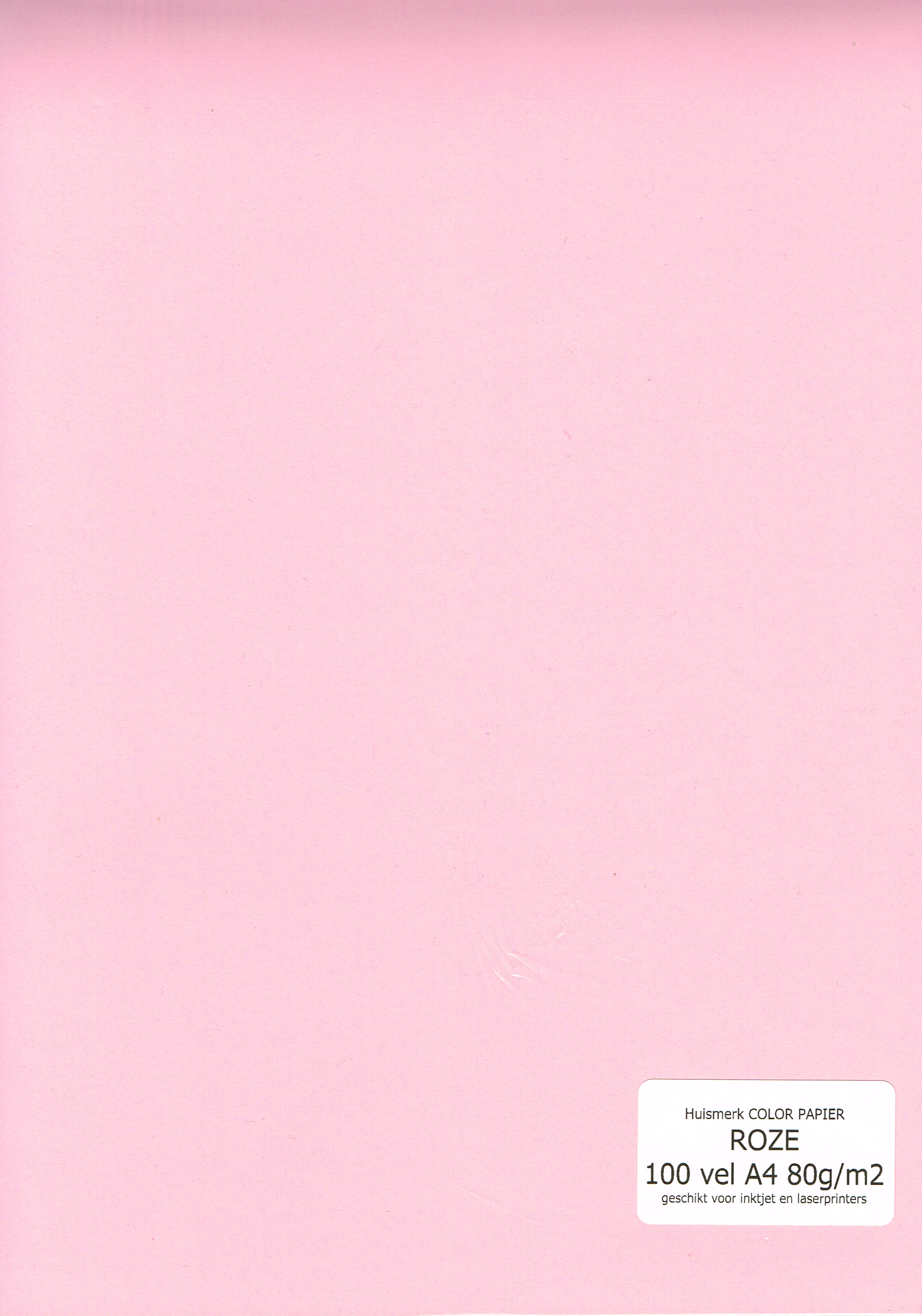 Digitaal Pluche pop Lee papier Roze A4 80gr 100 vel koop je voordelig bij inktknaller