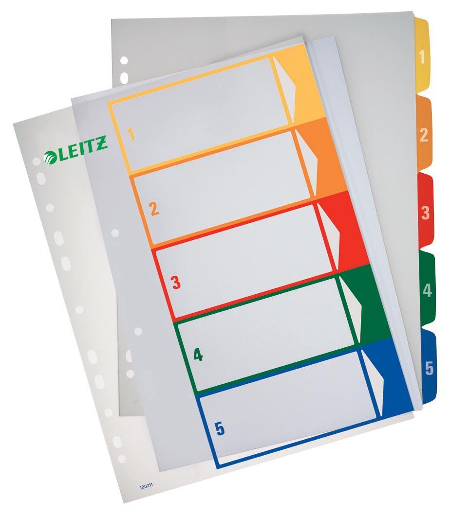 Leitz PC printbare Project Indexen 5 tabs