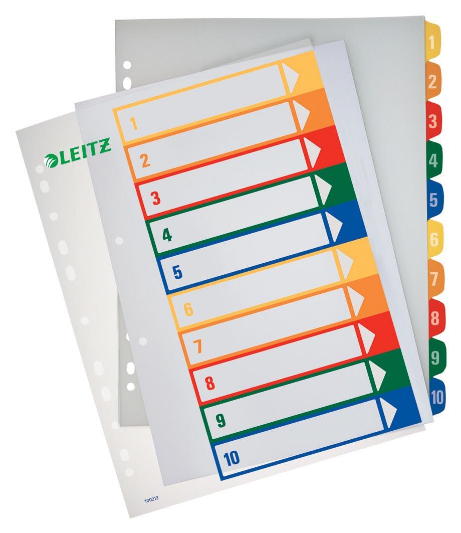 Leitz PC printbare Project Indexen 10 tabs