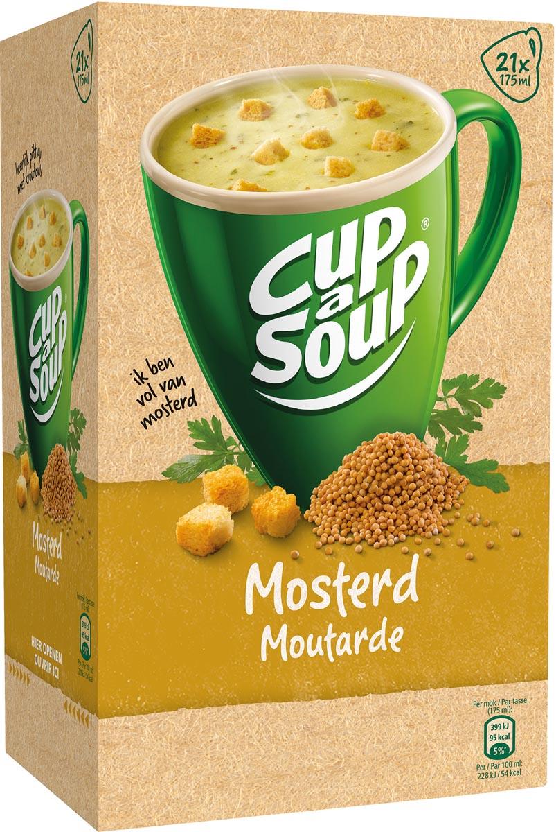 Cup-a-Soup mosterd, pak van 21 zakjes