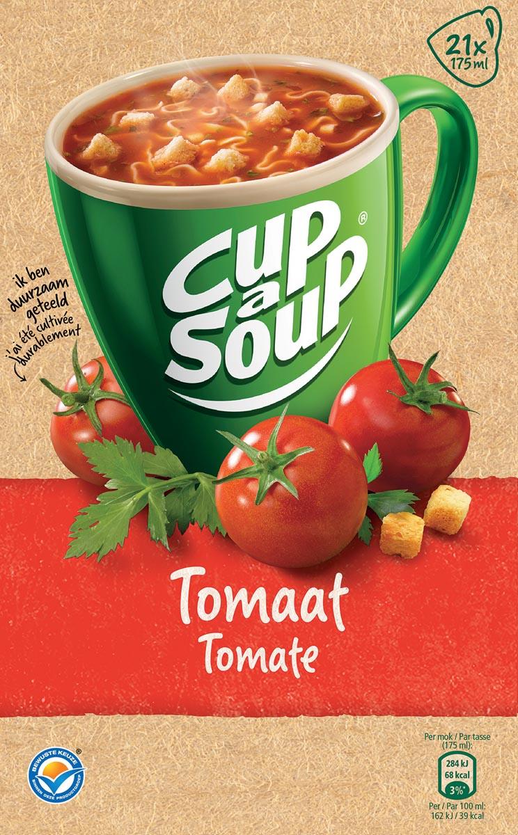 Cup-a-Soup tomaat met croutons, pak van 21 zakjes
