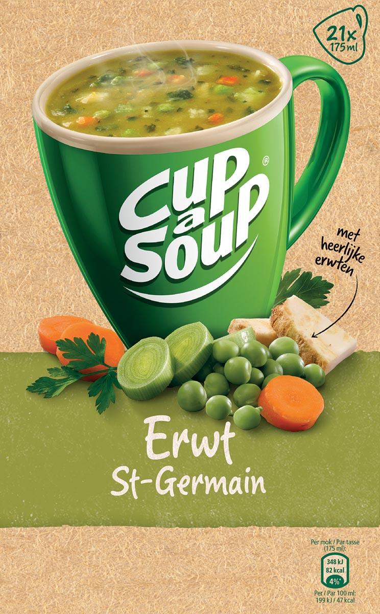 Cup-a-Soup erwten (St. Germain), pak van 21 zakjes