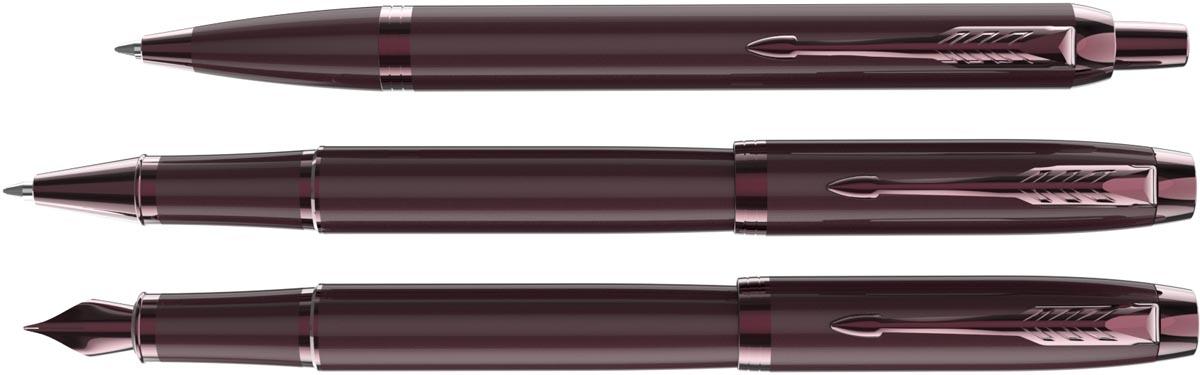Parker IM Monochrome balpen Bordeaux, medium, giftbox