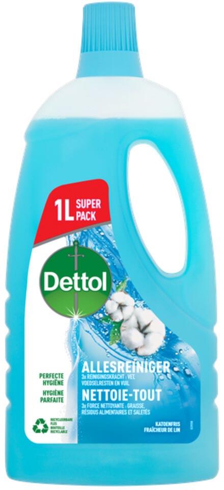 Dettol allesreiniger, katoenfris, fles van 1 l