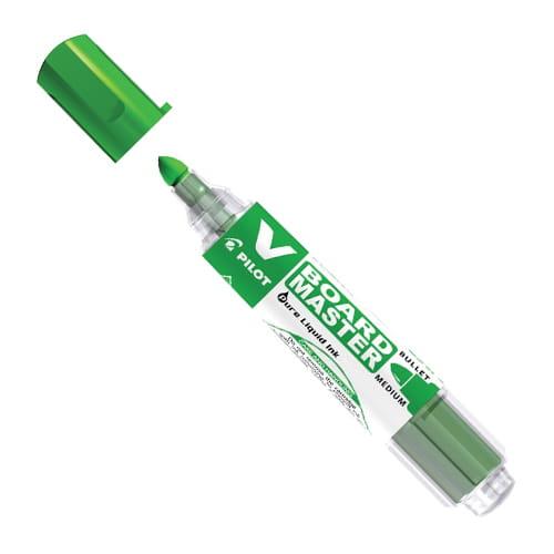 Pilot V-Board Master whiteboardmarker, ronde punt, 2,3 mm, groen