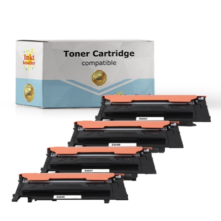 Compatible voor Samsung CLT-K404S, C404S, M404S, Y404S tonerset