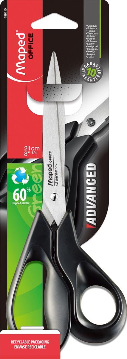 Maped schaar 21 cm zwart