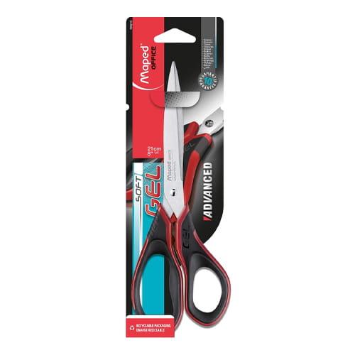 Maped schaar Advenced Gel 21 cm zwart en rood
