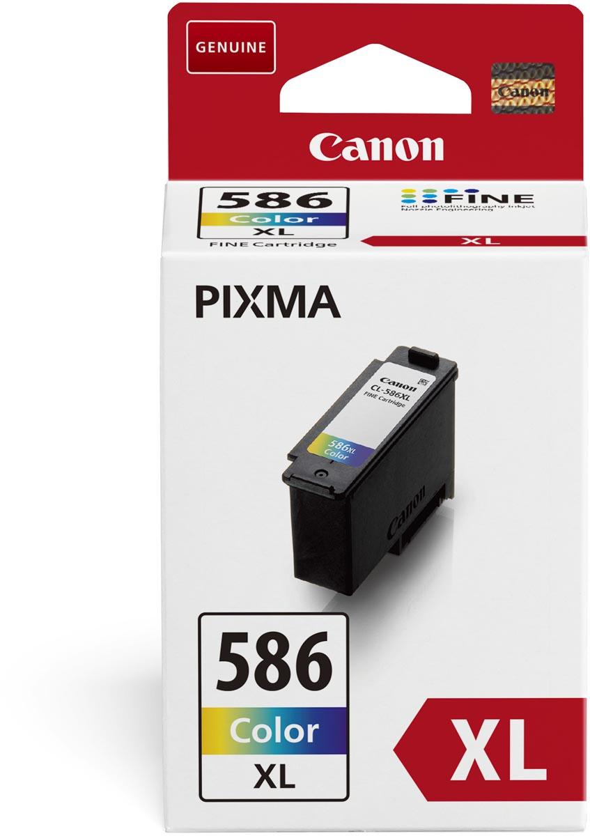 Canon inktcartridge CL-586XL, 300 pagina's, OEM 6226C001, 3 kleuren