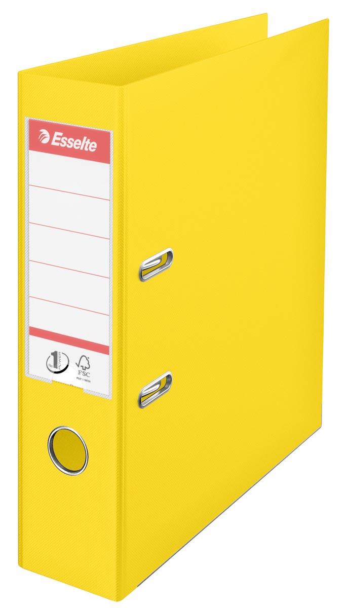 Esselte Ordner Power N° 1 Vivida ft A4, rug van 7,5 cm, geel
