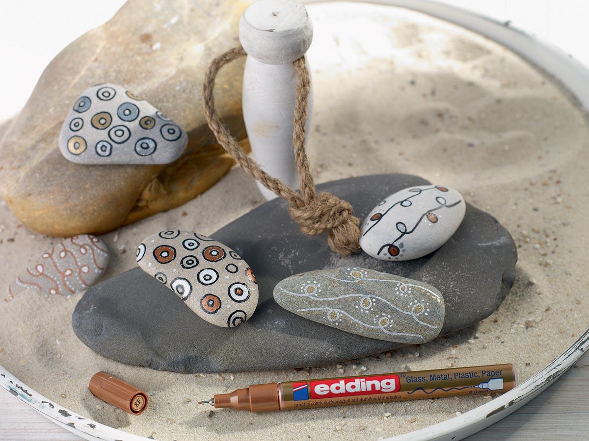 Edding glanslakmarker e-780 CR goud