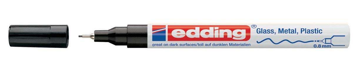 Edding glanslakmarker e-780 CR zwart
