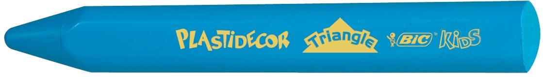 Bic waskrijt Plastidecor Triangle 12 stuks