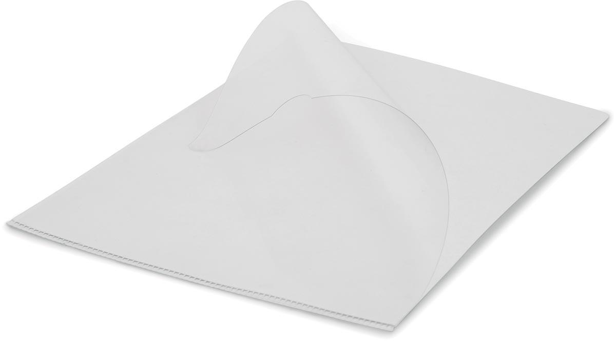 Pergamy L-map, ft A4, PP van 90 micron, doos van 100 stuks, transparant