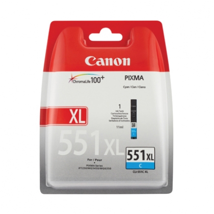 Canon CLi551XL cyaan