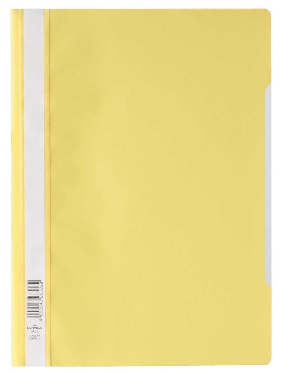 Durable snelhechtmap geel