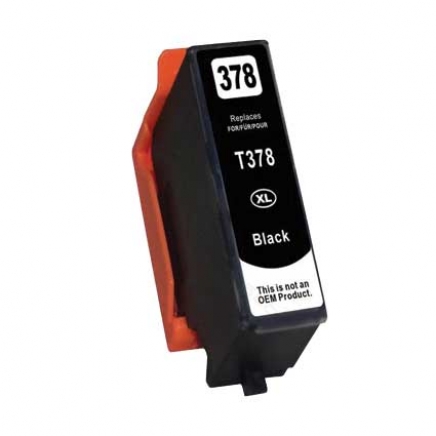 Compatible Epson T3781 - 378 cartridge zwart
