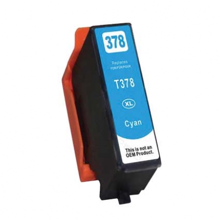 Compatible Epson T3782 - 378 cartridge cyaan