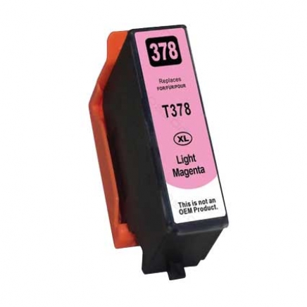 Compatible Epson T3786 - 378 cartridge licht magenta