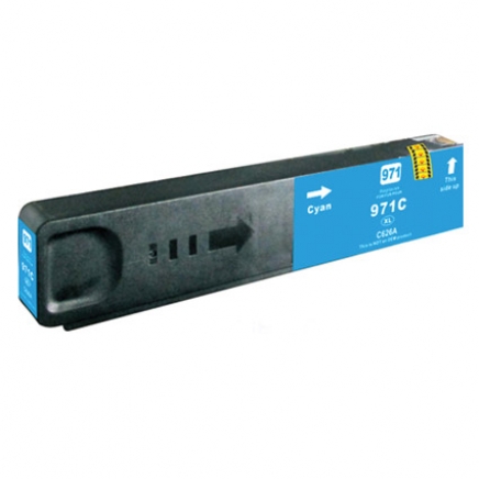 Huismerk HP 971XL (CN626AE) inktcartridge cyaan hoge capaciteit