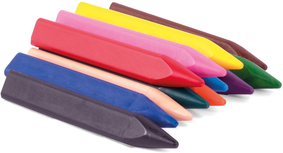 Jovi waskrijt Triwax Jumbo Easy Grip 12 stuks